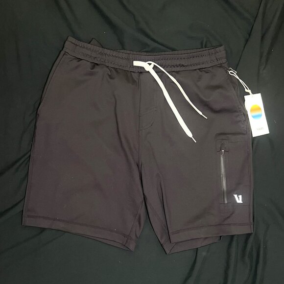 Vuori Other - -NWT- VUORI SUNDAY PERFORMANCE SHORT 8" IN BLACK SZ M